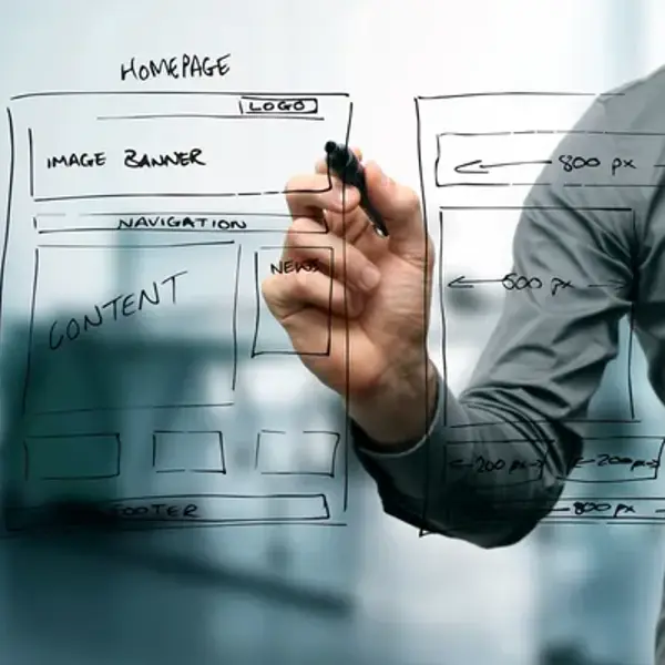 Website Development example